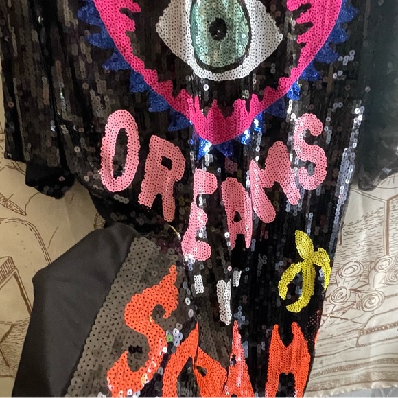 Sequined Dreams and Screams top - Picture 8 of 11